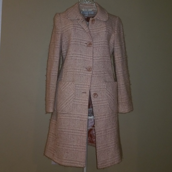 Larry Levine Jackets & Blazers - Larry Levine Tweed Coat